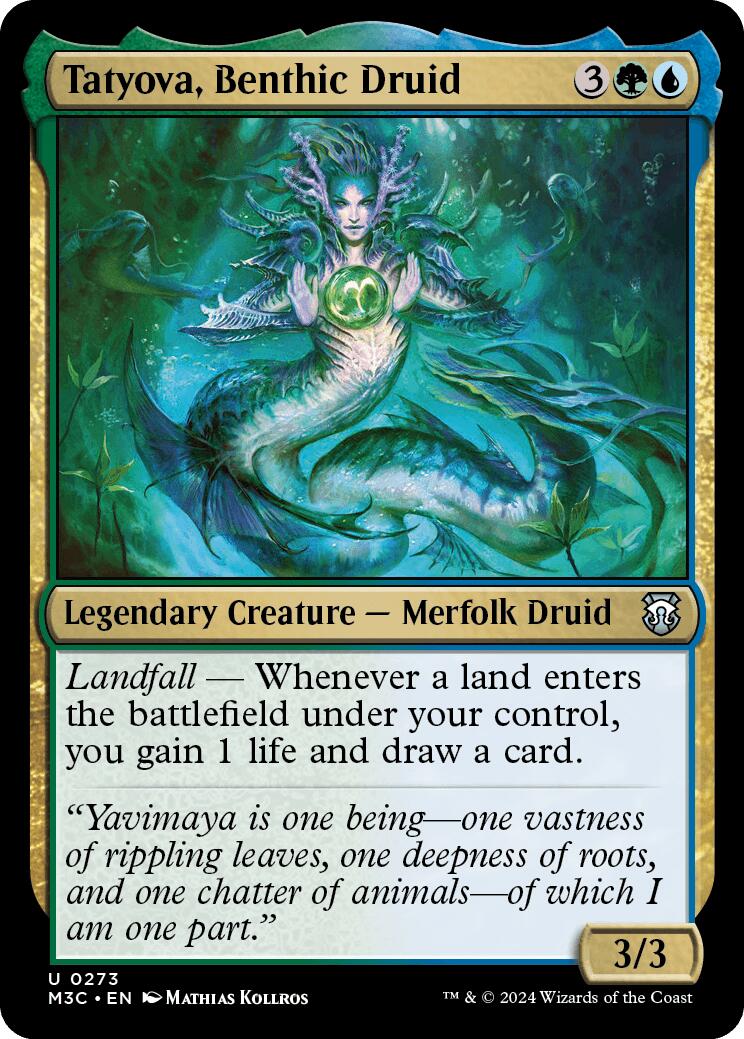 Tatyova, Benthic Druid [Modern Horizons 3 Commander] 