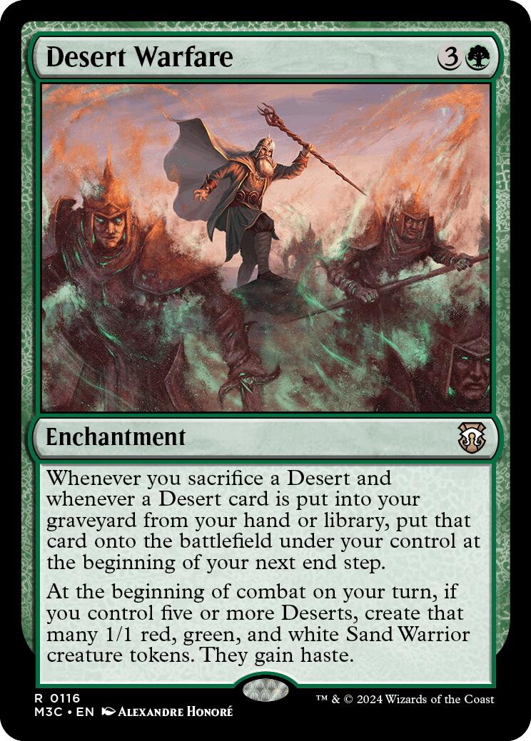 Desert Warfare [Modern Horizons 3 Commander] 