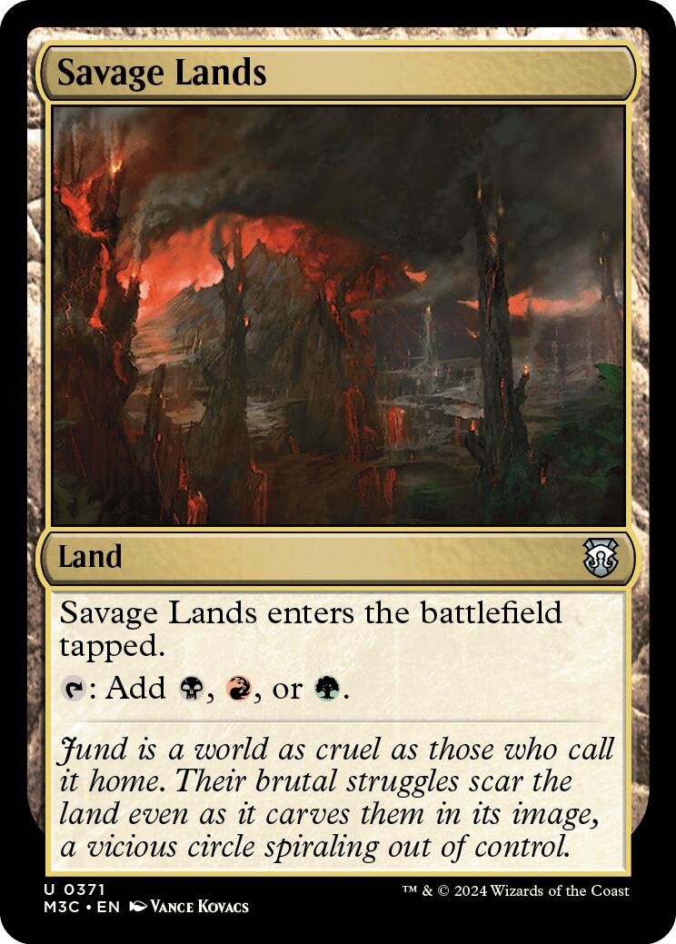 Savage Lands [Modern Horizons 3 Commander] 