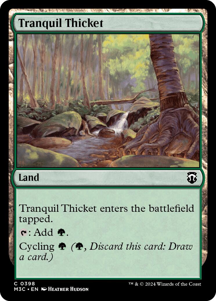 Tranquil Thicket [Modern Horizons 3 Commander] 