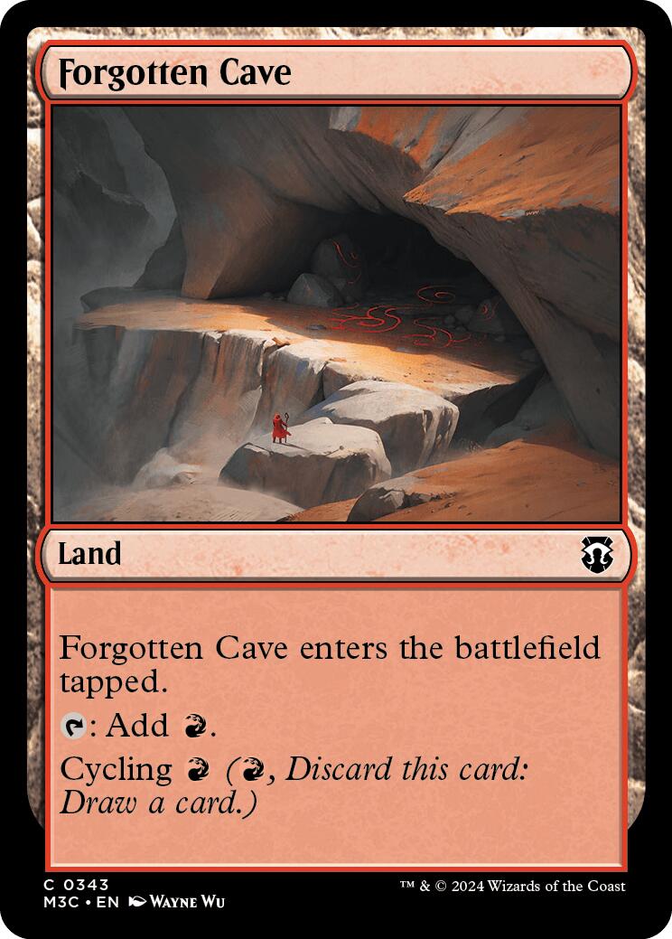 Forgotten Cave [Modern Horizons 3 Commander] 