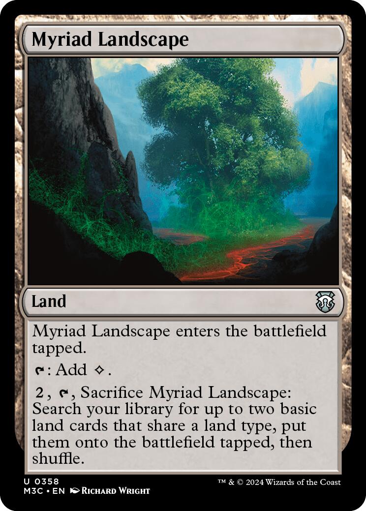 Myriad Landscape [Modern Horizons 3 Commander] 