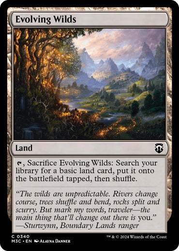 Evolving Wilds [Modern Horizons 3 Commander] 