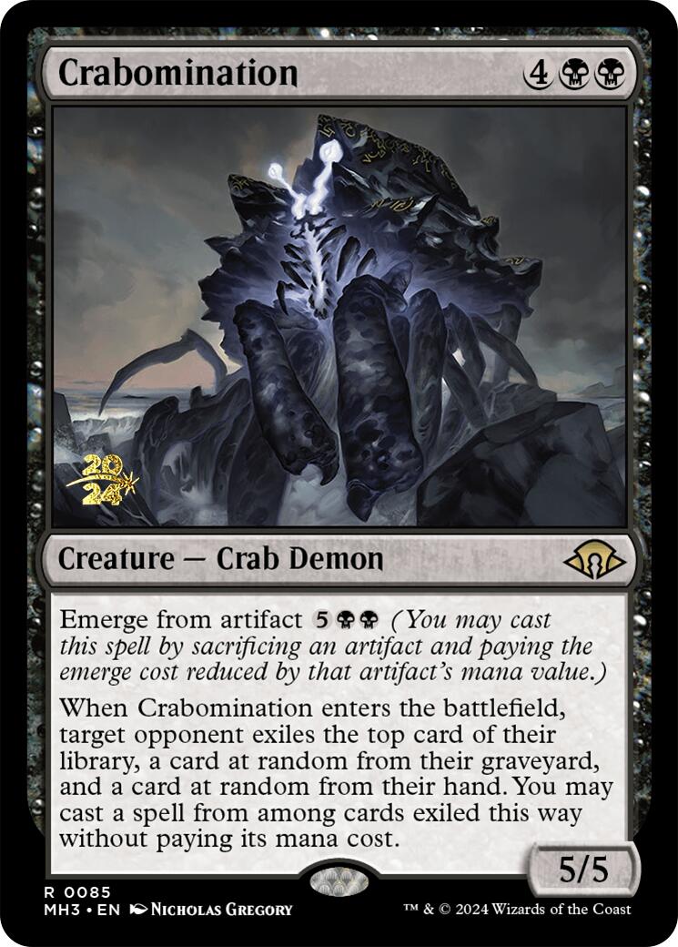 Crabomination [Modern Horizons 3 Prerelease Promos] 