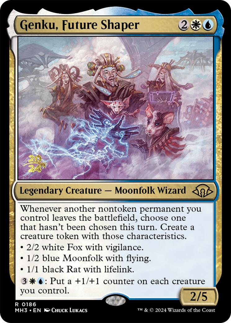 Genku, Future Shaper [Modern Horizons 3 Prerelease Promos]