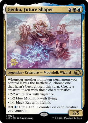 Genku, Future Shaper [Modern Horizons 3 Prerelease Promos] 