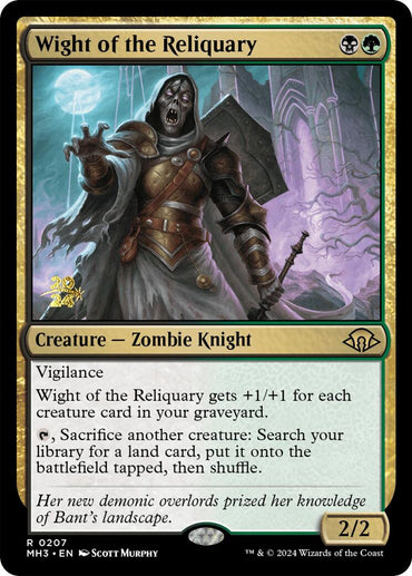 Wight of the Reliquary [Modern Horizons 3 Prerelease Promos] 