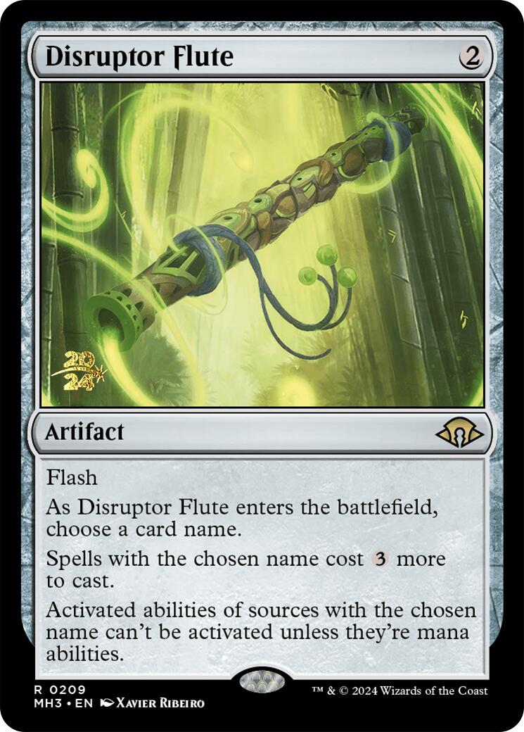 Disruptor Flute [Modern Horizons 3 Prerelease Promos] 