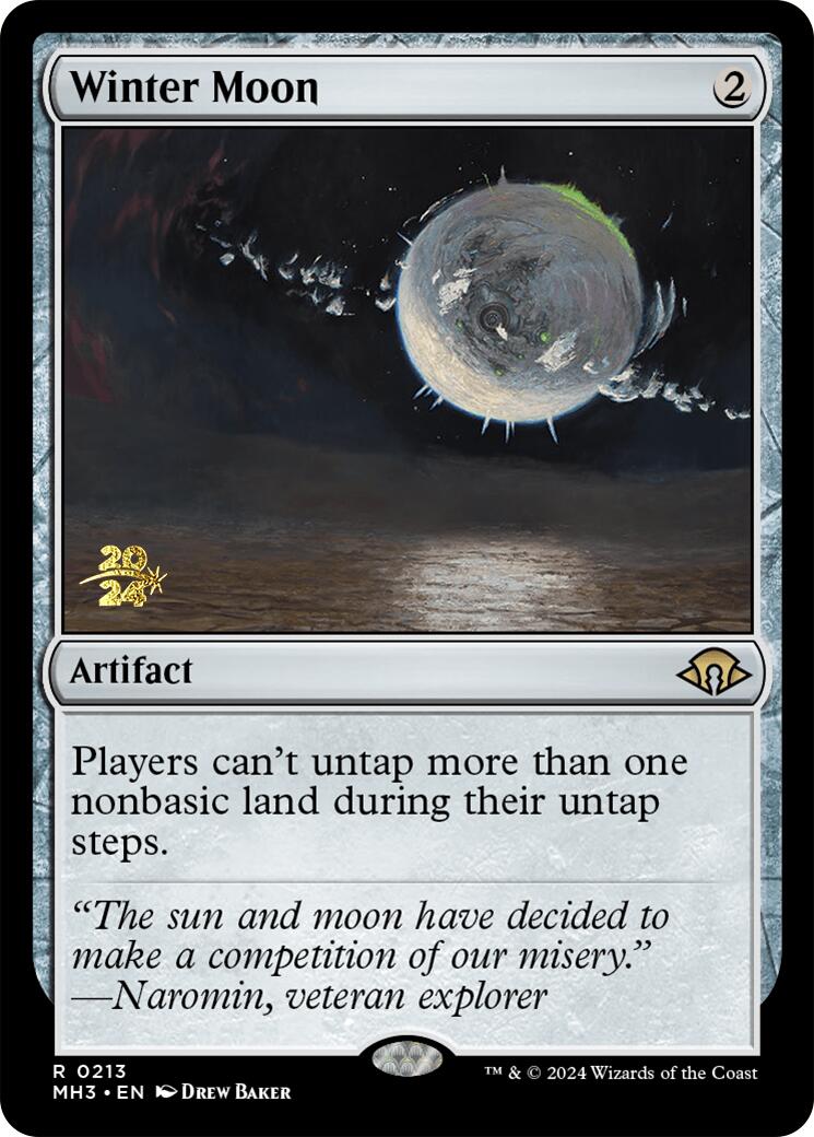 Winter Moon [Modern Horizons 3 Prerelease Promos] 