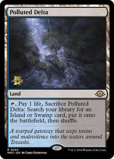 Polluted Delta [Modern Horizons 3 Prerelease Promos] 