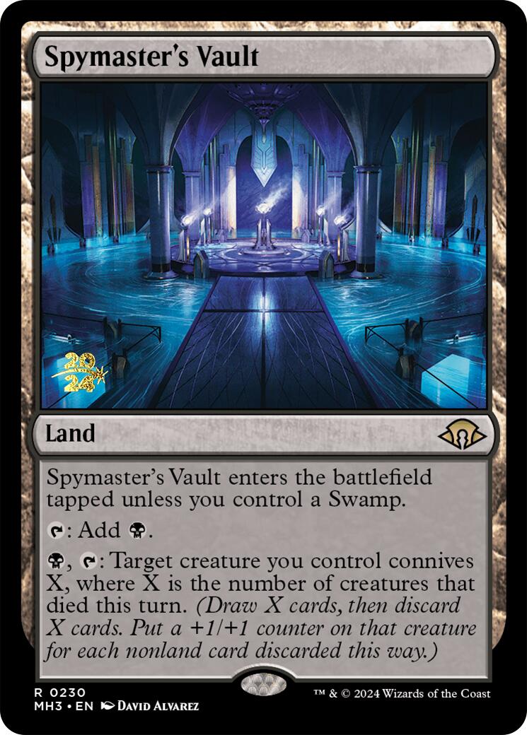 Spymaster's Vault [Modern Horizons 3 Prerelease Promos] 