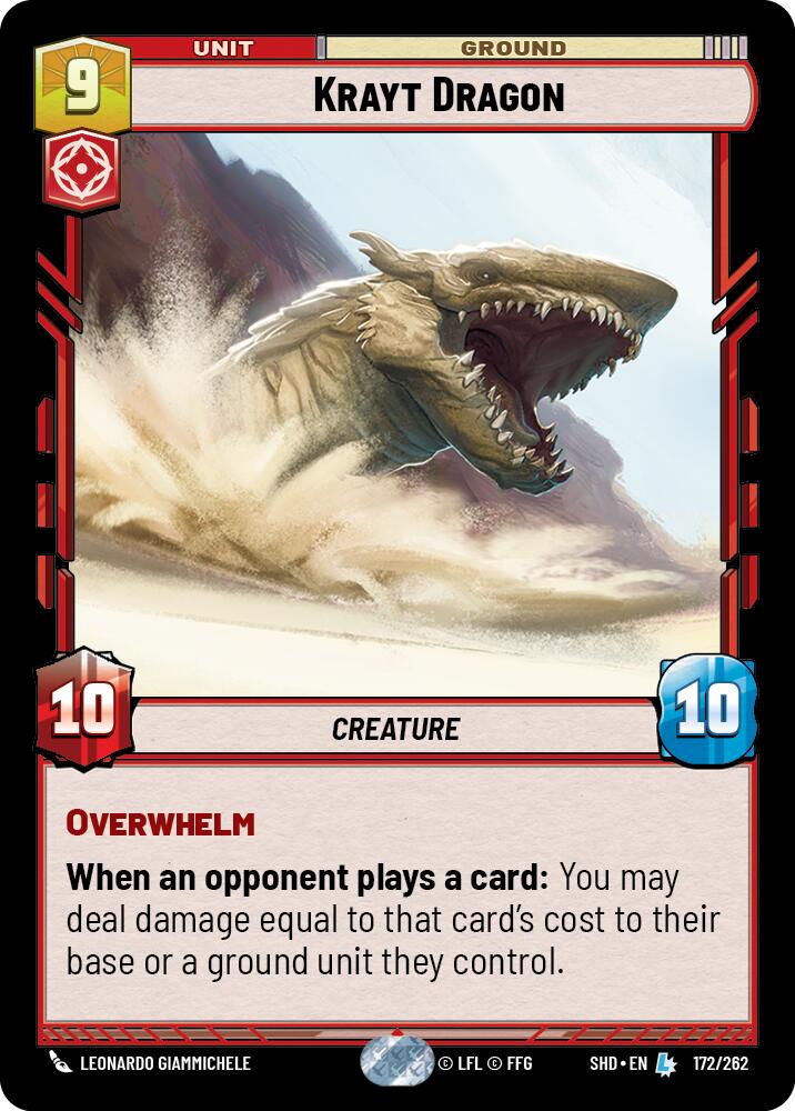 Krayt Dragon (172/262) [Shadows of the Galaxy] 