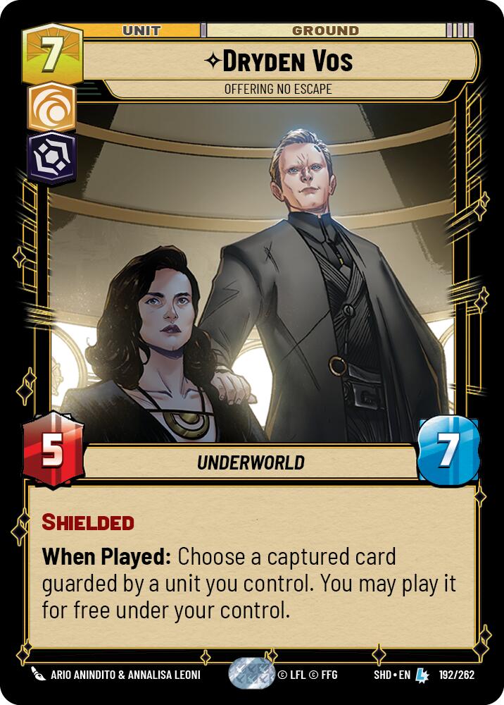 Dryden Vos - Offering No Escape (192/262) [Shadows of the Galaxy] 
