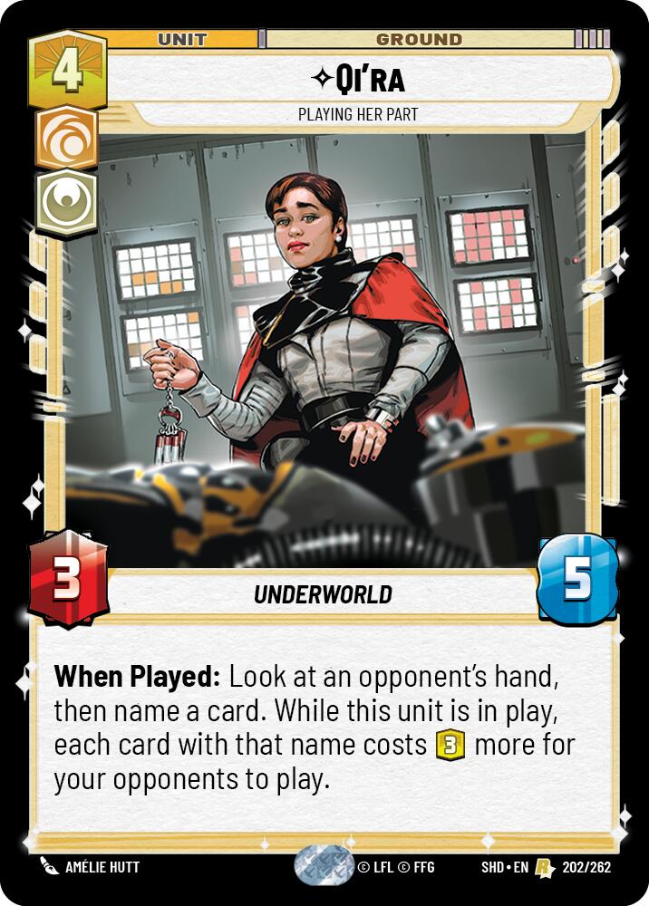 Qi'ra - Playing Her Part (202/262) [Shadows of the Galaxy] 