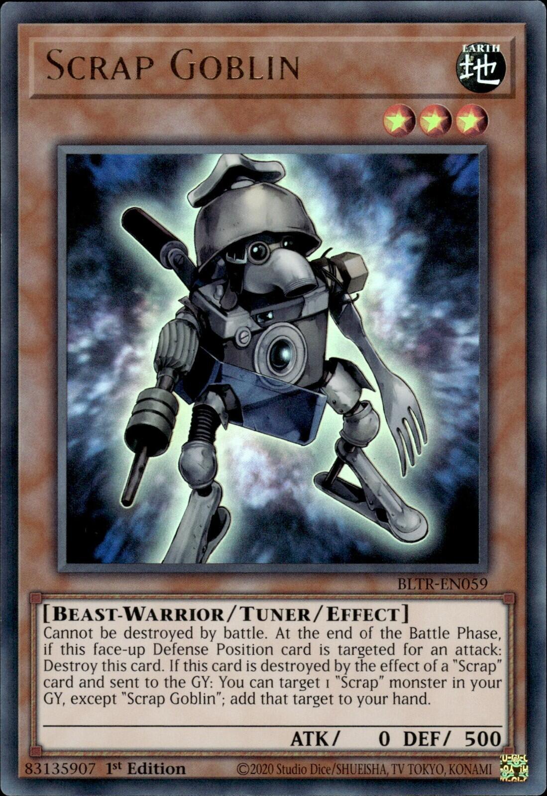 Scrap Goblin [BLTR-EN059] Ultra Rare 