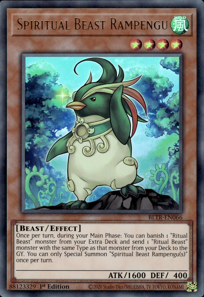 Spiritual Beast Rampengu [BLTR-EN066] Ultra Rare