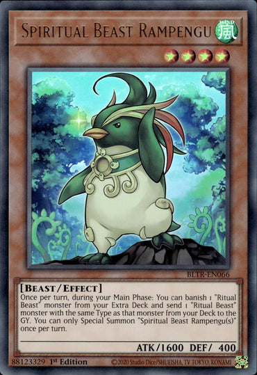 Spiritual Beast Rampengu [BLTR-EN066] Ultra Rare 