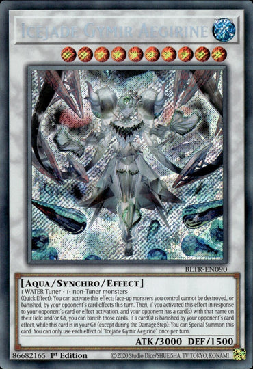 Icejade Gymir Aegirine [BLTR-EN090] Secret Rare 