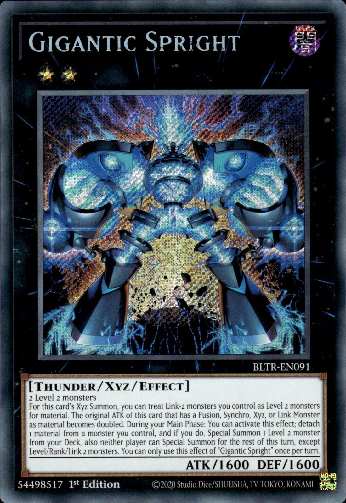 Gigantic Spright [BLTR-EN091] Secret Rare