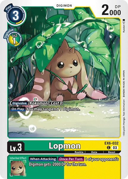 Lopmon [EX6-032] [Infernal Ascension]