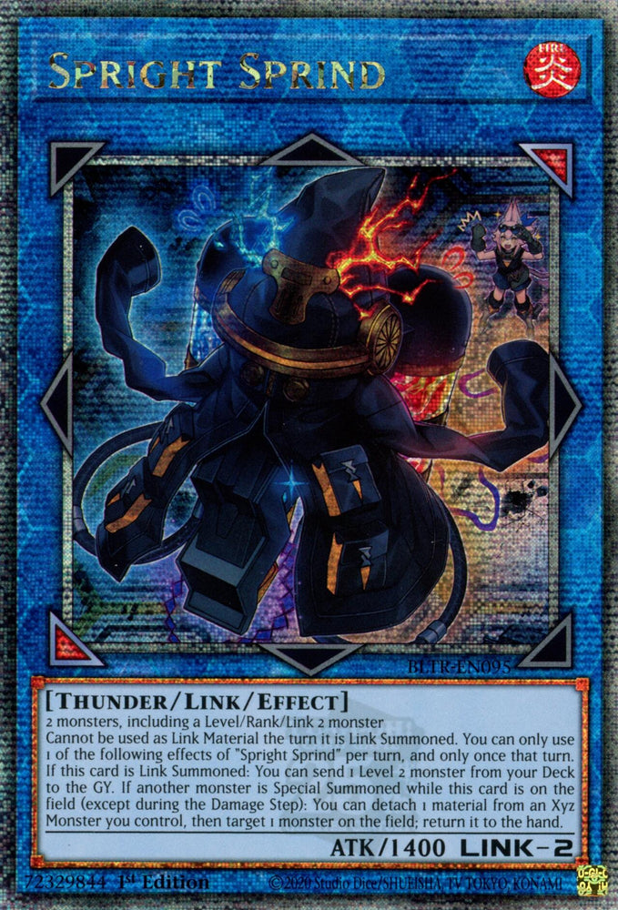 Spright Sprind (Quarter Century Secret Rare) [BLTR-EN095] Quarter Century Secret Rare 