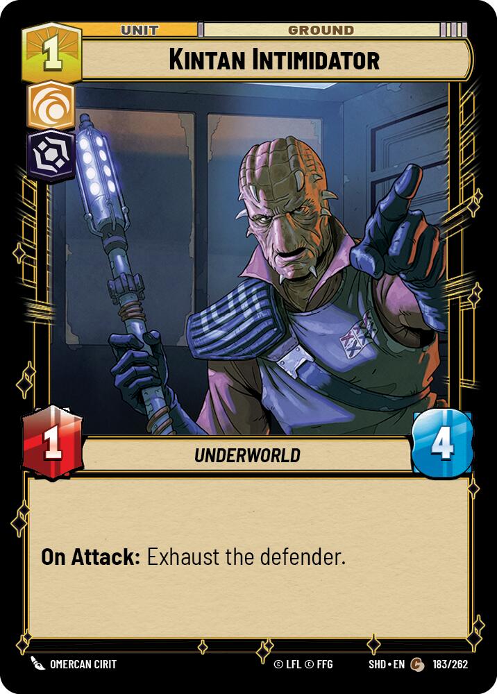 Kintan Intimidator (183/262) [Shadows of the Galaxy] 