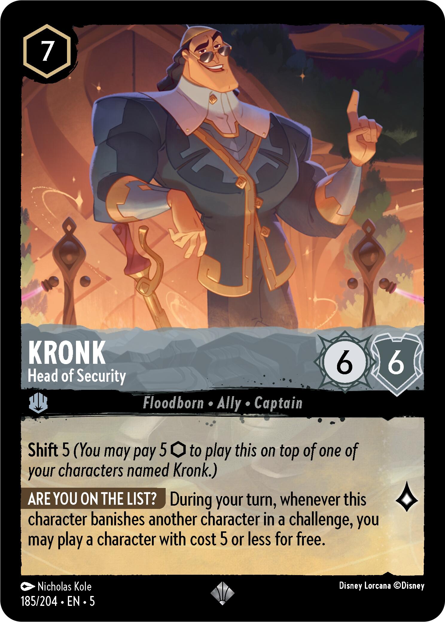 Kronk - Head of Security (185/204) [Shimmering Skies] 