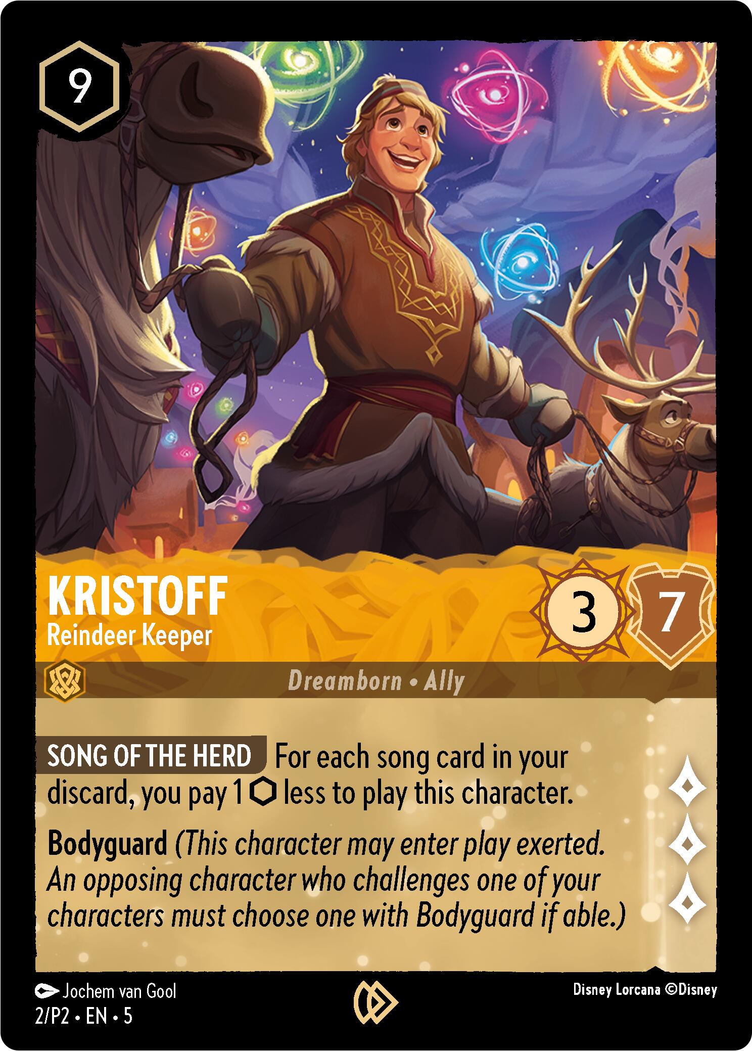 Kristoff - Reindeer Keeper (2) [Promo Cards] 