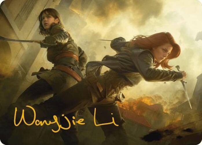 Mary Read and Anne Bonny Art Card (Gold-Stamped Signature) [Assassin's Creed Art Series] 