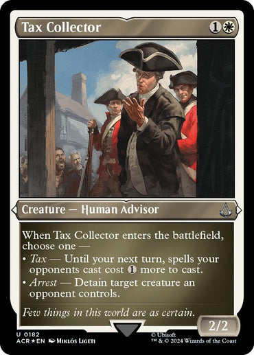 Tax Collector (Foil Etched) [Assassin's Creed] 