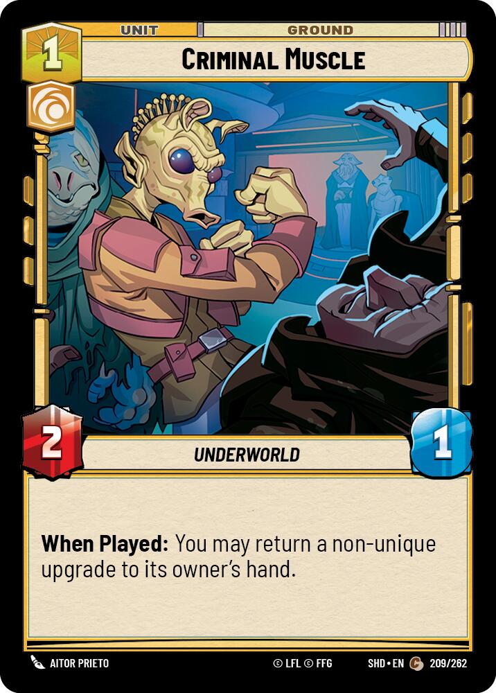 Criminal Muscle (209/262) [Shadows of the Galaxy] 