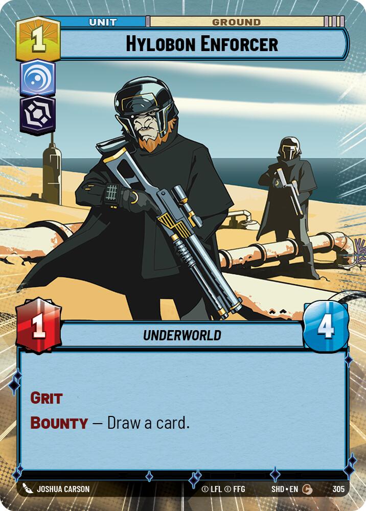 Hylobon Enforcer (Hyperspace) (305) [Shadows of the Galaxy] 