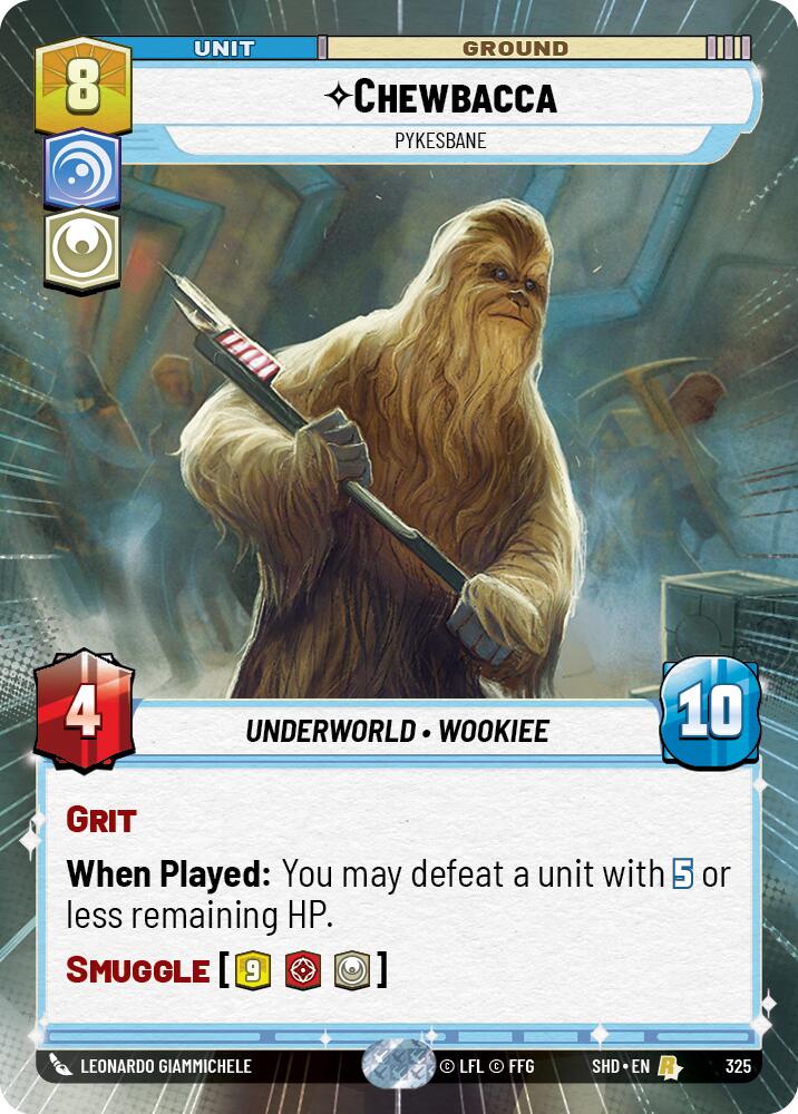 Chewbacca - Pykesbane (Hyperspace) (325) [Shadows of the Galaxy] 