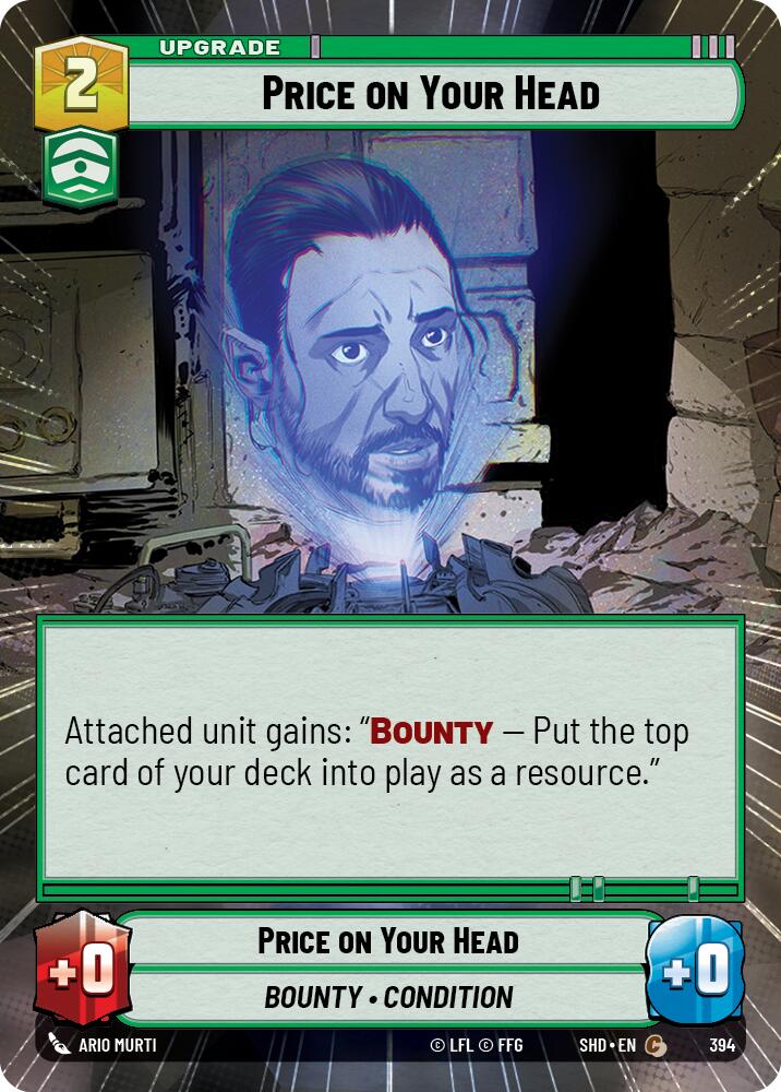 Price on Your Head (Hyperspace) (394) [Shadows of the Galaxy] 