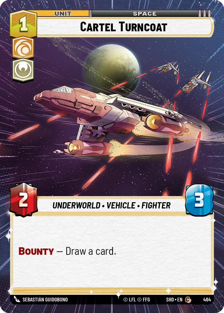 Turncoat Poster (Hyperspace) (464) [Shadows of the Galaxy] 