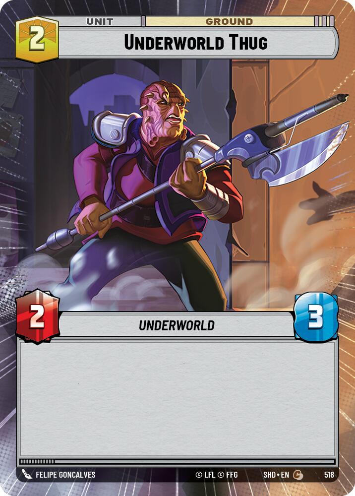 Underworld Thug (Hyperspace) (518) [Shadows of the Galaxy] 