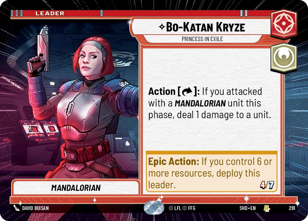 Bo-Katan Kryze - Princess in Exile (Hyperspace) (291) [Shadows of the Galaxy] 