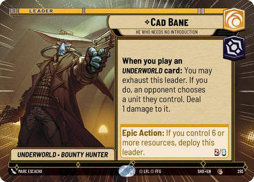 Cad Bane - He Who Needs No Introduction (Hyperspace) (293) [Shadows of the Galaxy] 