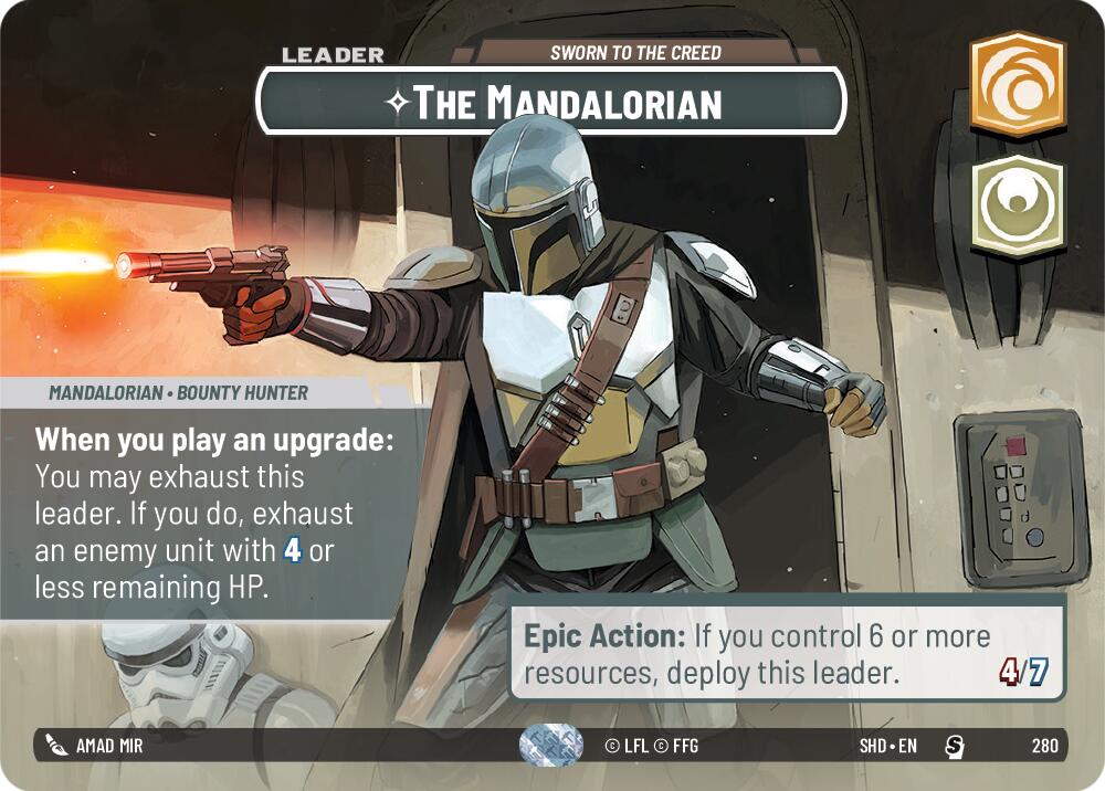 The Mandalorian - Sworn To The Creed (Showcase) (280) [Shadows of the Galaxy] 
