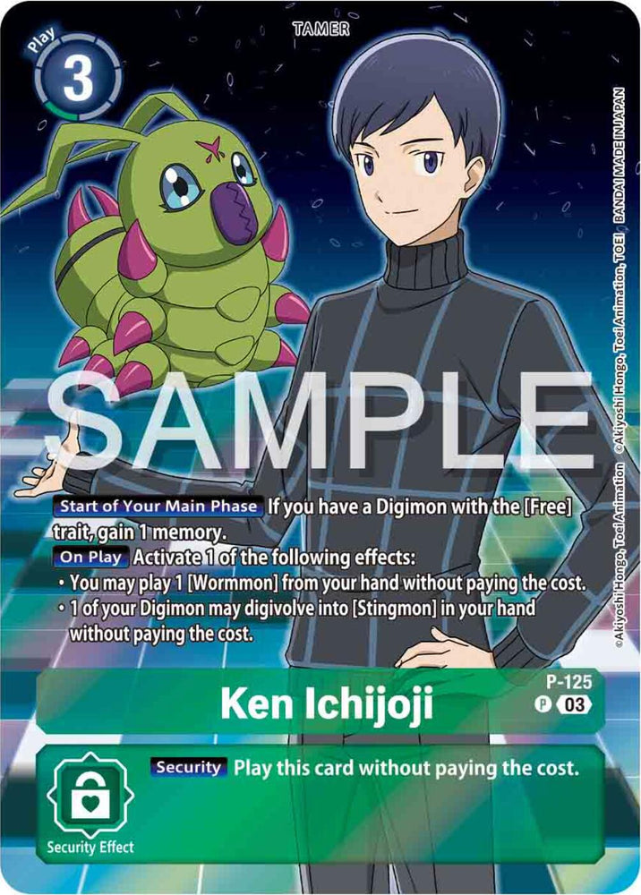 Ken Ichijoji [P-125] (Digimon Adventure 02: The Beginning Set) [Promotional Cards] 