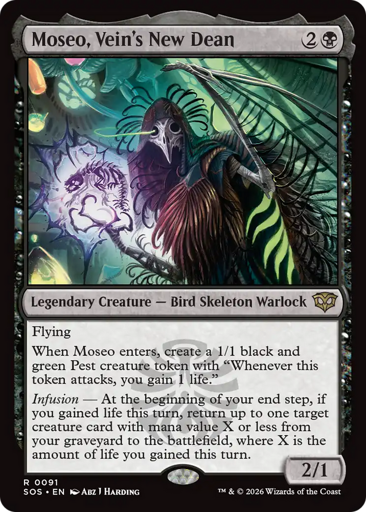 Moseo, Vein's New Dean [Secrets of Strixhaven]