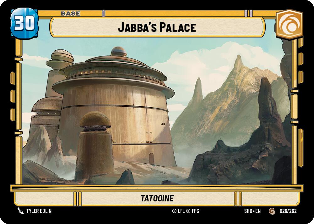 Jabba's Palace // Shield (026 // T02) [Shadows of the Galaxy] 