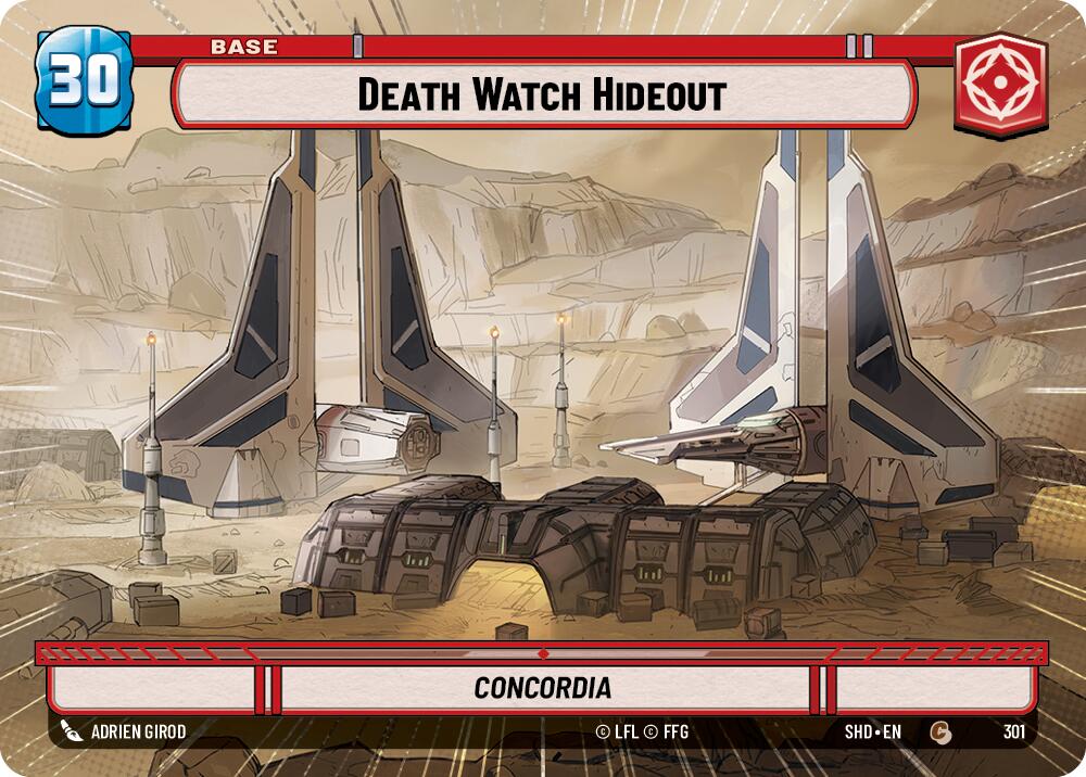 Death Watch Hideout // Shield (Hyperspace) (301 // S04) [Shadows of the Galaxy] 