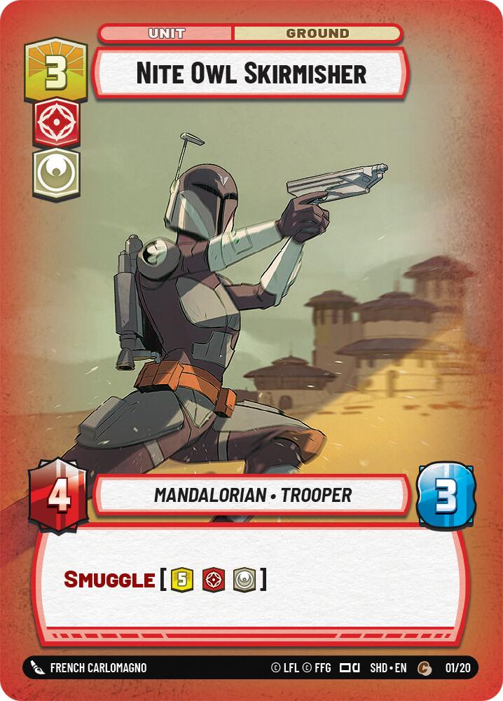 Nite Owl Skirmisher (01/20) [Shadows of the Galaxy: Weekly Play] 
