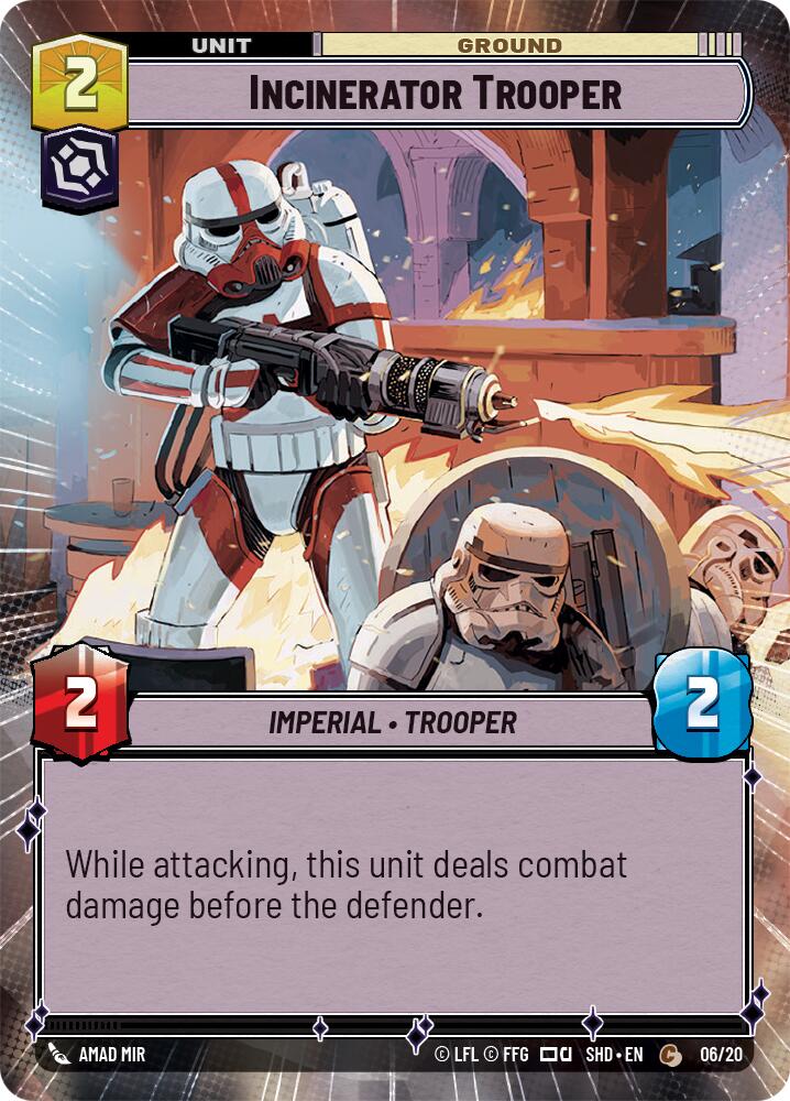 Incinerator Trooper (Hyperspace) (06/20) [Shadows of the Galaxy: Weekly Play] 