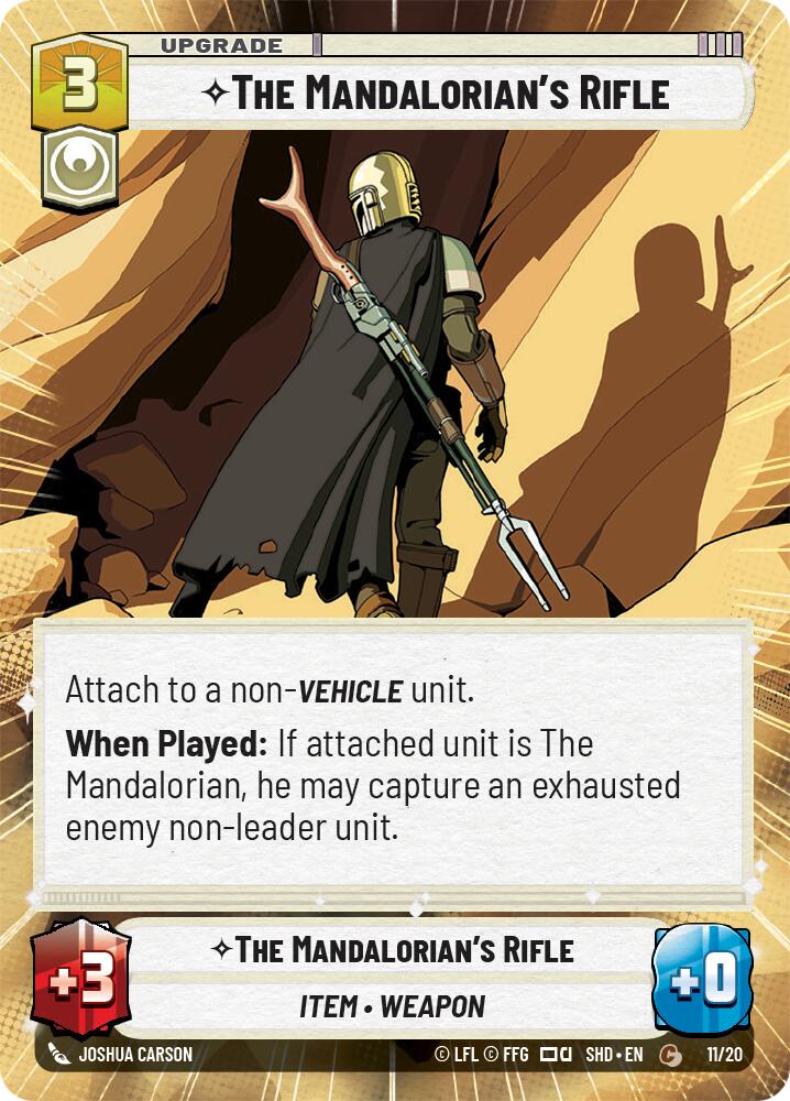 The Mandalorian's Rifle (Hyperspace) (11/20) [Shadows of the Galaxy: Weekly Play] 