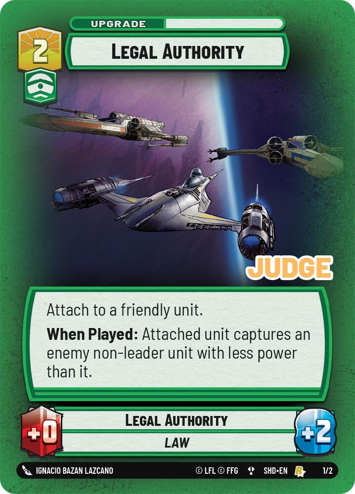 Legal Authority (1/2) [Judge Promos] 