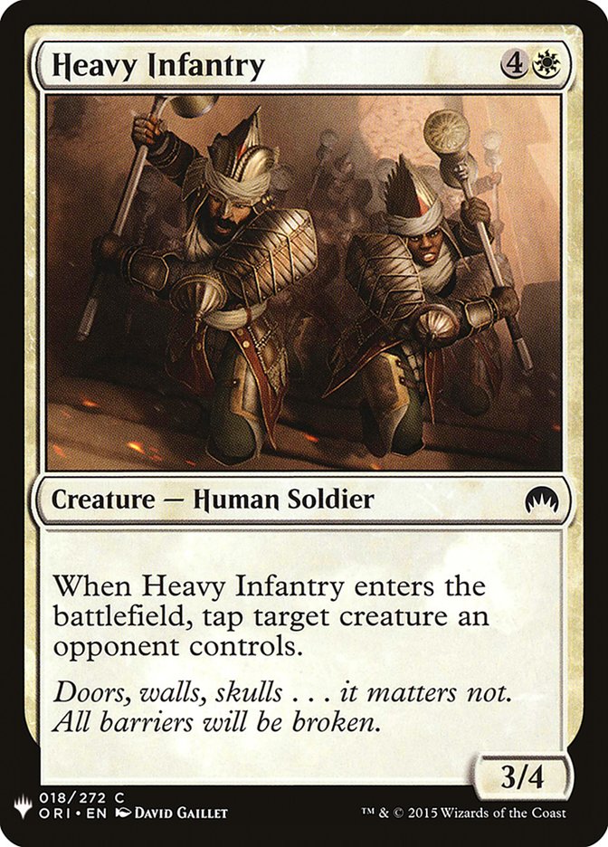 Heavy Infantry [Mystery Booster] 