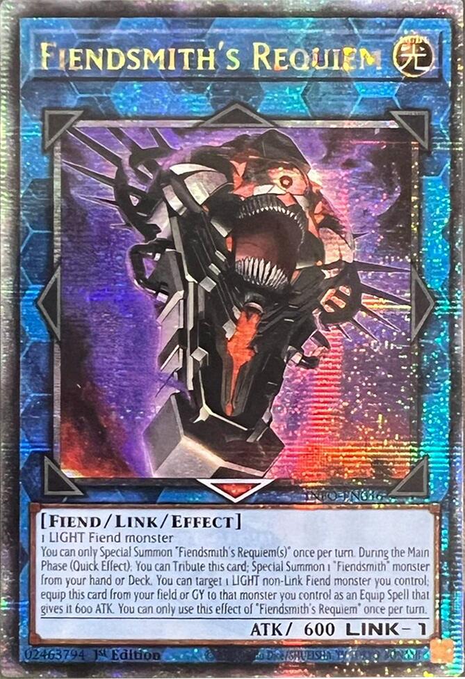 Fiendsmith's Requiem (Quarter Century Secret Rare) [INFO-EN046] Quarter Century Secret Rare 