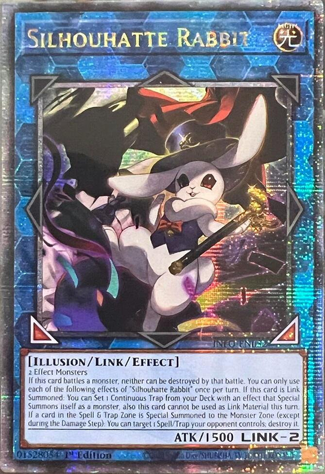 Silhouhatte Rabbit (Quarter Century Secret Rare) [INFO-EN052] Quarter Century Secret Rare 